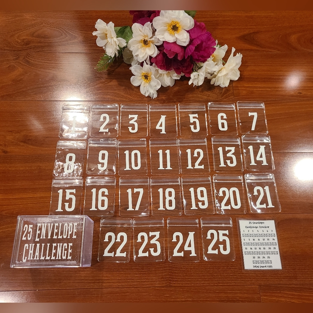 25 Envelope Challenge Savings Box Bundle